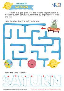 Rainy Day Maze Worksheet: Free Science Printable for Children